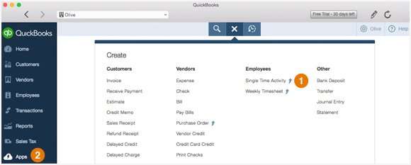 quickbooks online desktop app mac