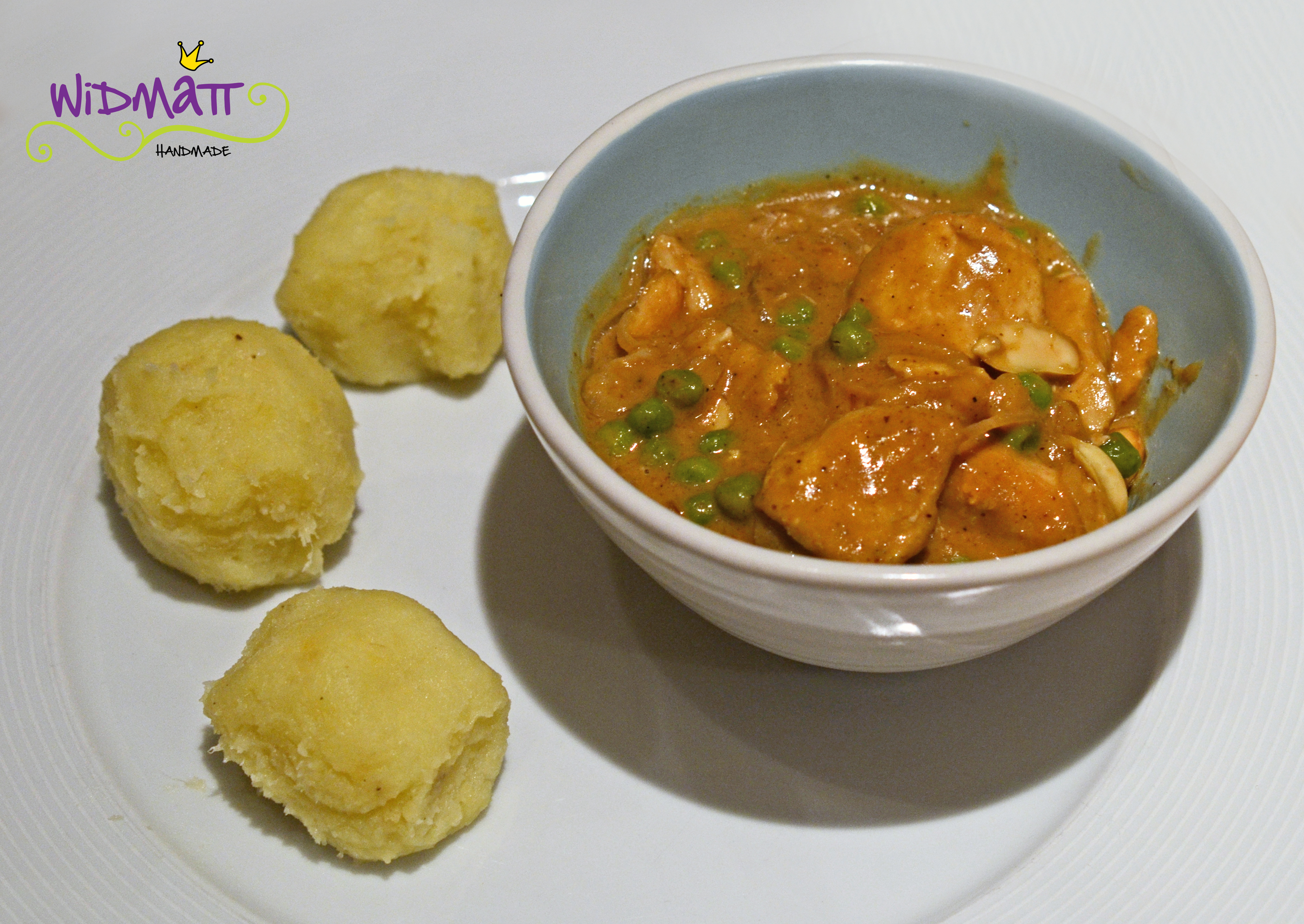 Hühnercurry in Erdnuss- Sauce mit Fufu 8 • widmatt