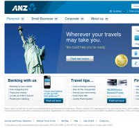 Anz.com screenshot