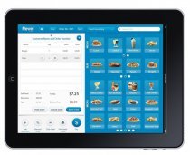 Ordering screen in Revel POS