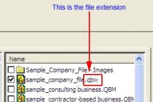 QuickBooks default backup folder