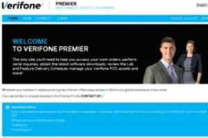 Verifone premier website